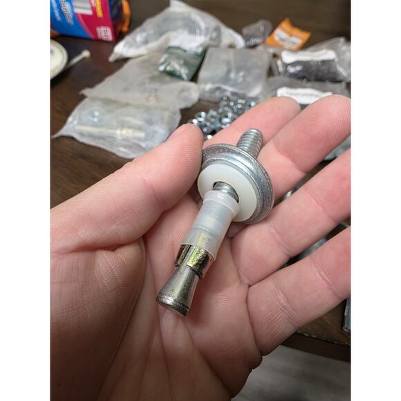 5 Pc 5/8”-11 Expansion Shield Concrete Anchor 1” Hole - Picture 10 of 16